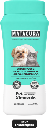 Shampoo e Condicionador Hipoalergênico Matacura 200ml