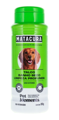 Talco Banho Seco Limpeza Profunda